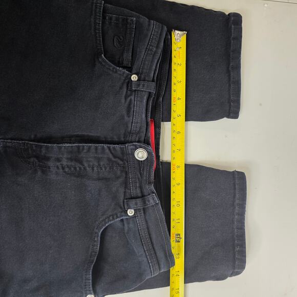 Gloria Vanerbuilt, Black Denim Jeans, Size Medium - Picture 5 of 7